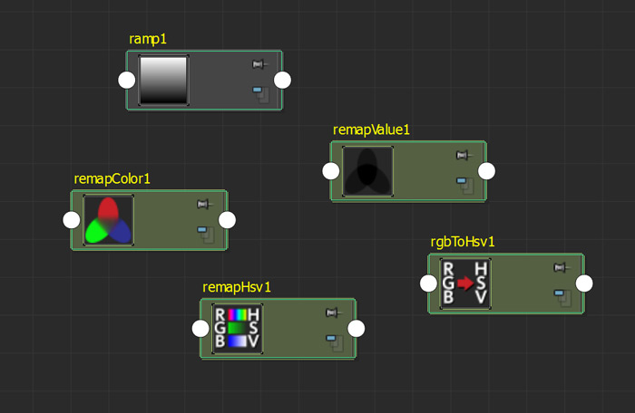 Maya Help, Graph Editor colors