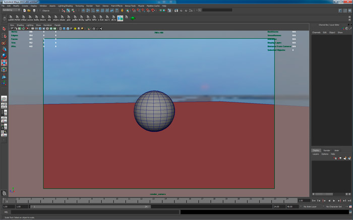 integrazione di un oggetto con background nel viewport