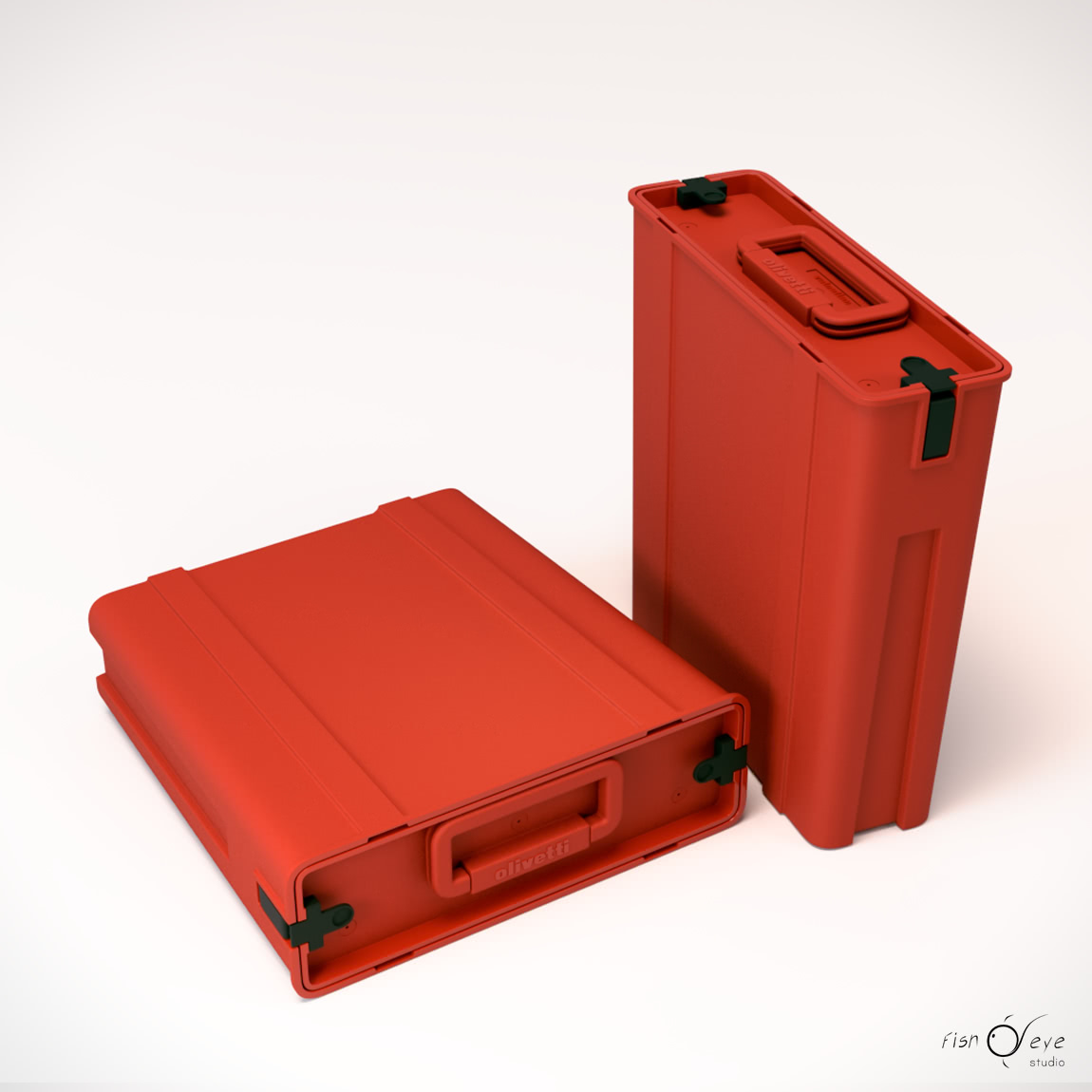 3D model of the Olivetti Valentine typewriter 09