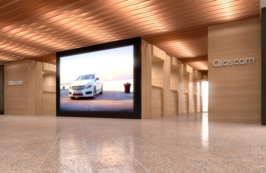 alascam stand at casablanca airport render 05