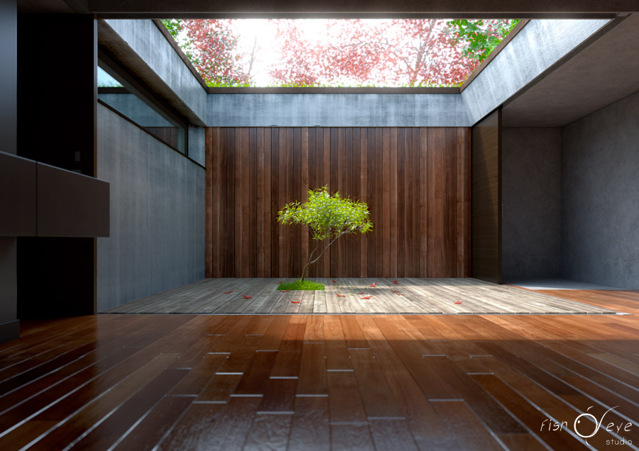 rendering casa pr – portogallo | tributo a p&r arquitectos 01