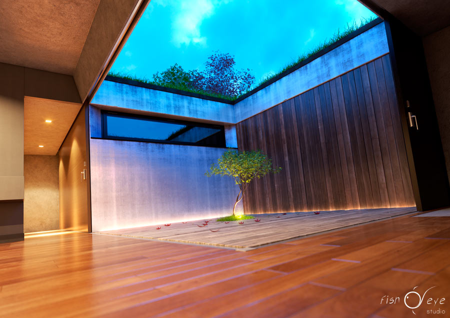 rendering casa pr – portogallo | tributo a p&r arquitectos 04